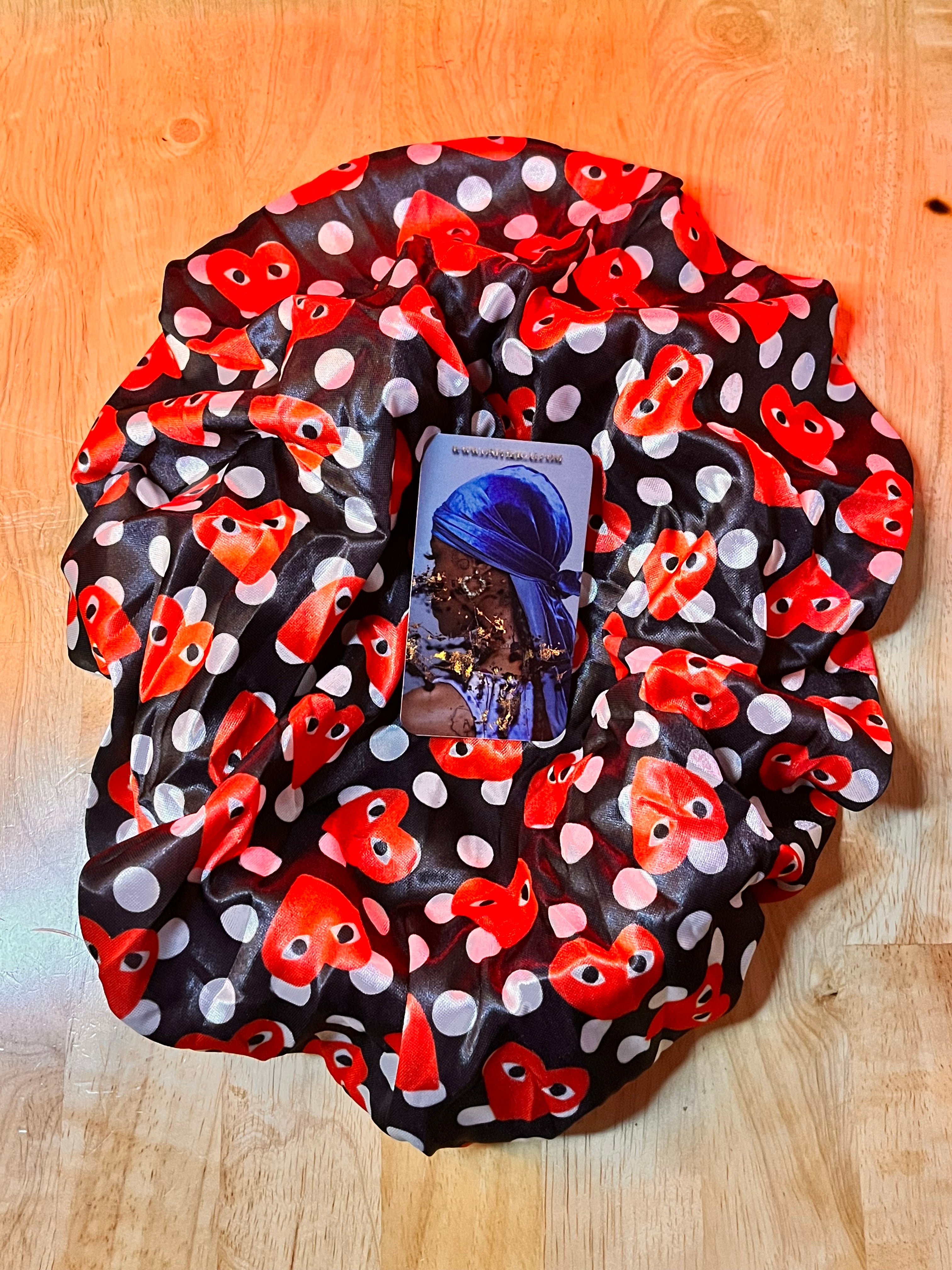 Spotted Heart Bonnet
