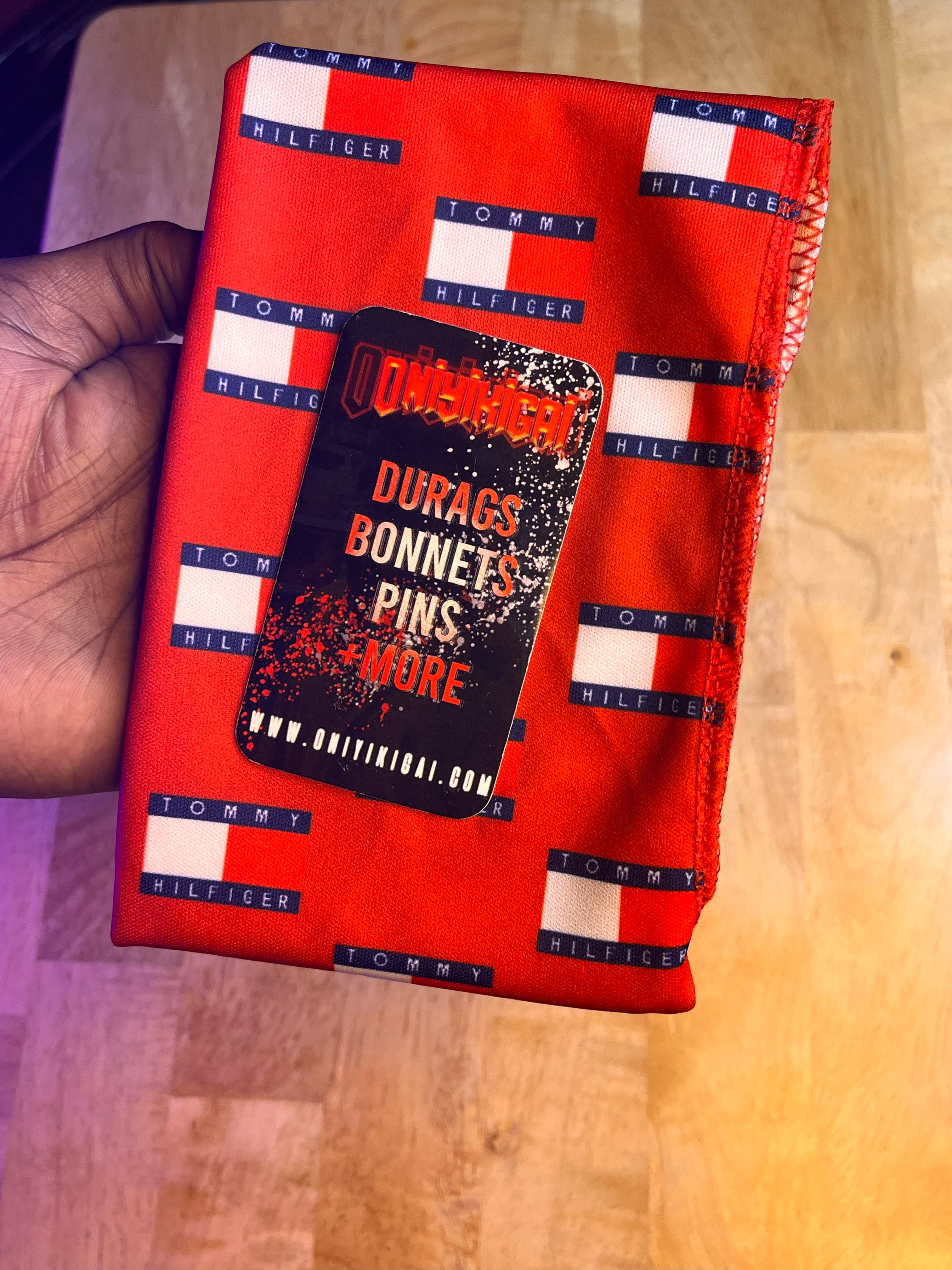 Red Tommy Durag