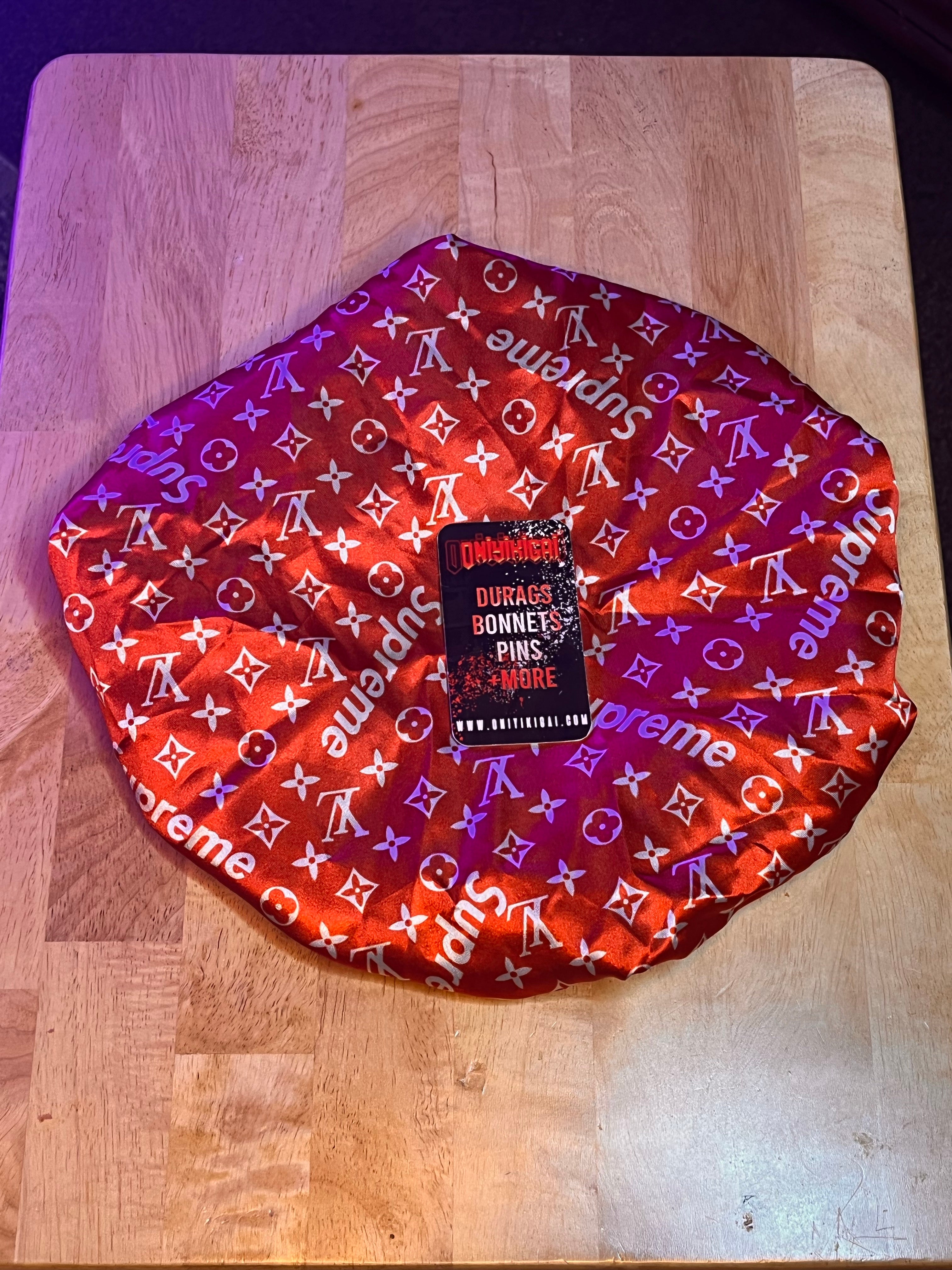 Supreme designer bonnet