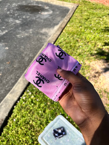 Pink Chanel Durags