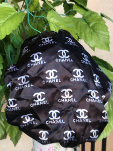 Chanel Black bonnet