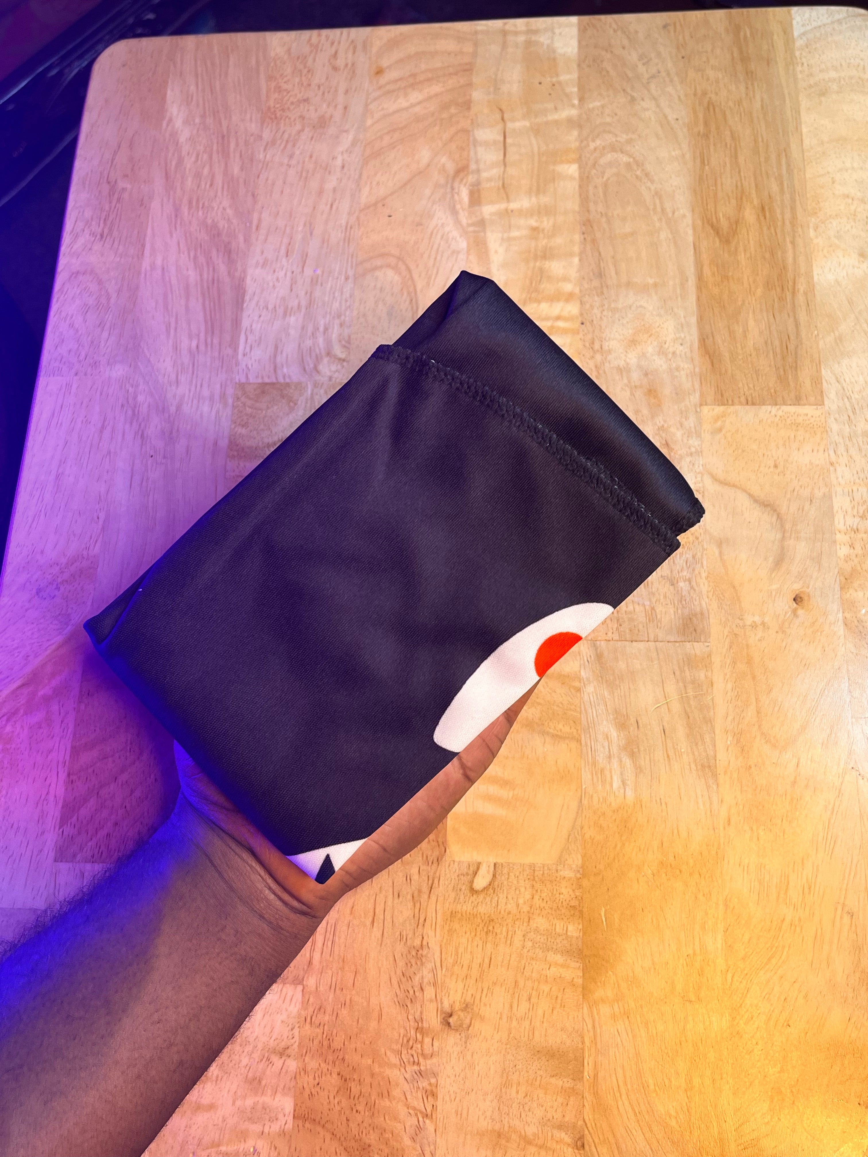 Black Sprayguard Durag