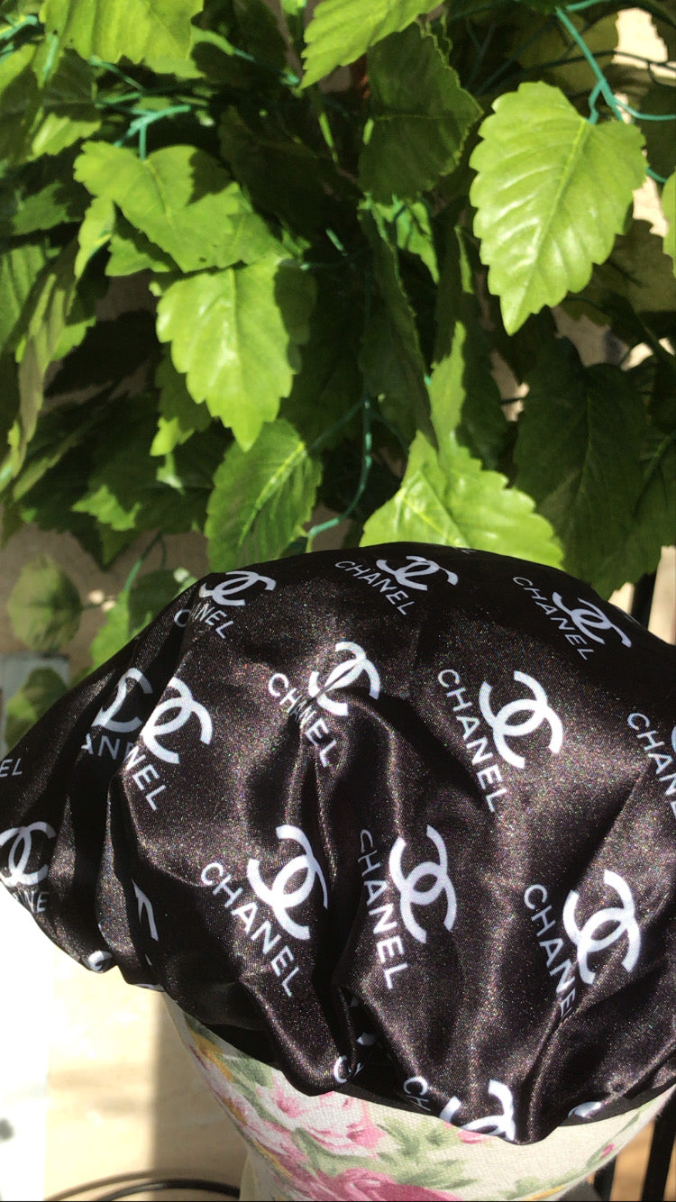 Chanel Black bonnet