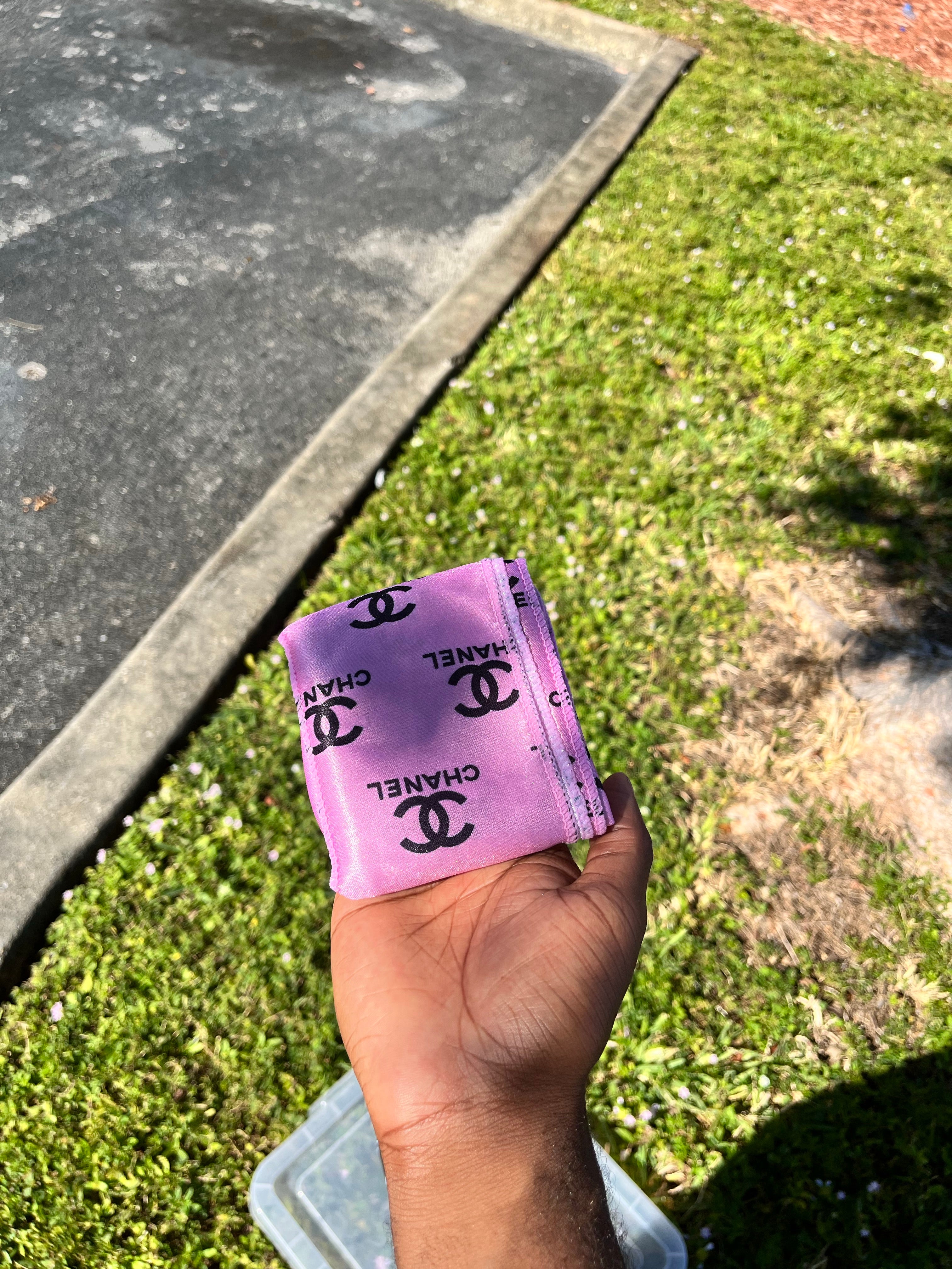 Pink Chanel Durags